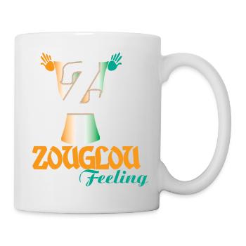 ZOUGLOU FEELING SHIRTS - Mug blanc - blanc - Droite