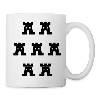 Sieben Burgen 232 - Siebenbürgen - Transylvania - - Tasse - Weiß - Rechts