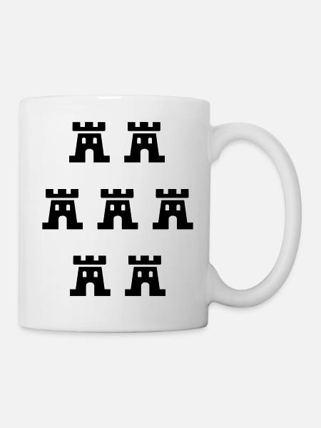 Transylvania 232 monochrome - Mug blanc - blanc