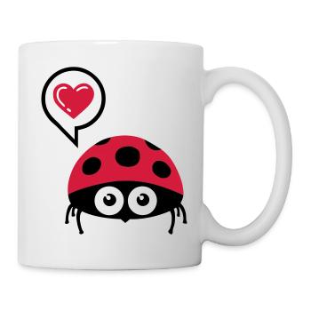Ladybird (ladybug) 02.2 - Mug - white - Right