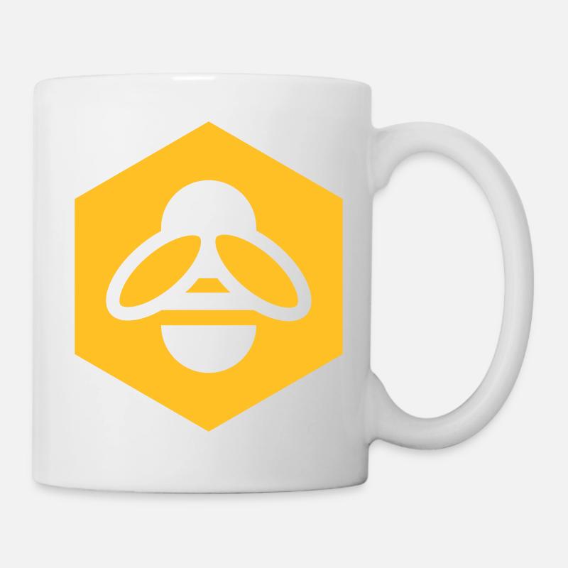 Biene - Tasse - Weiß