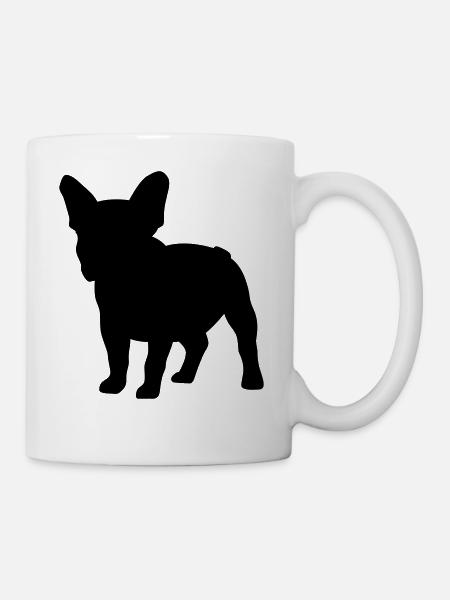 Frenchie - Tasse - Weiß