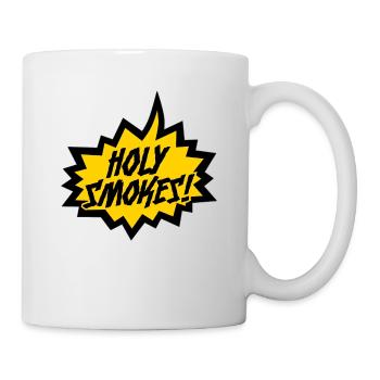 "Saint Fumeurs!" - Mug blanc - blanc - Droite