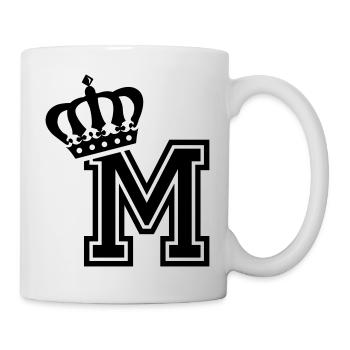 Letter M - Mug - white - Right