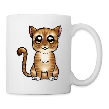 Européen - Roux et blanc - Mug blanc - blanc - Droite
