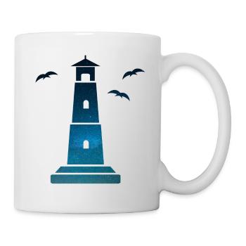 Leuchtturm - Tasse - Weiß - Rechts