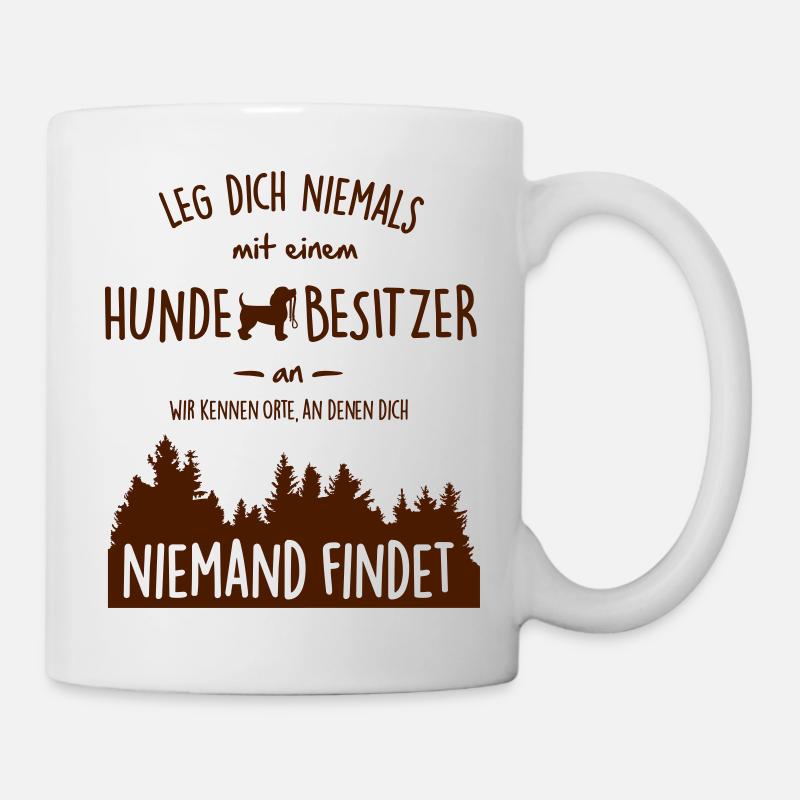 Hundebesitzer - Tasse - Weiß