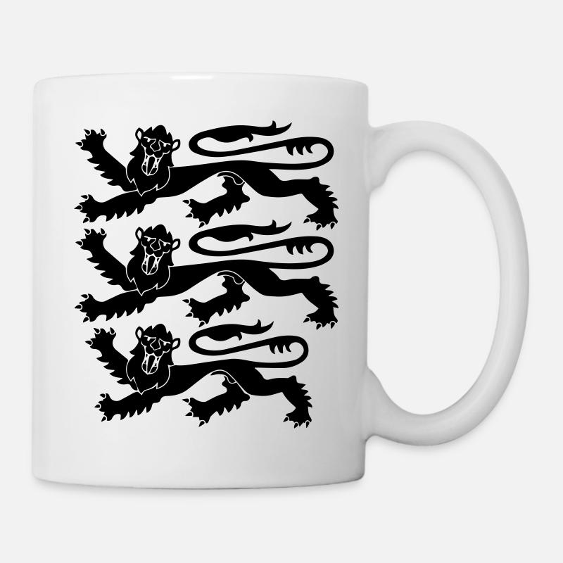 England Three Lions - Mug - white