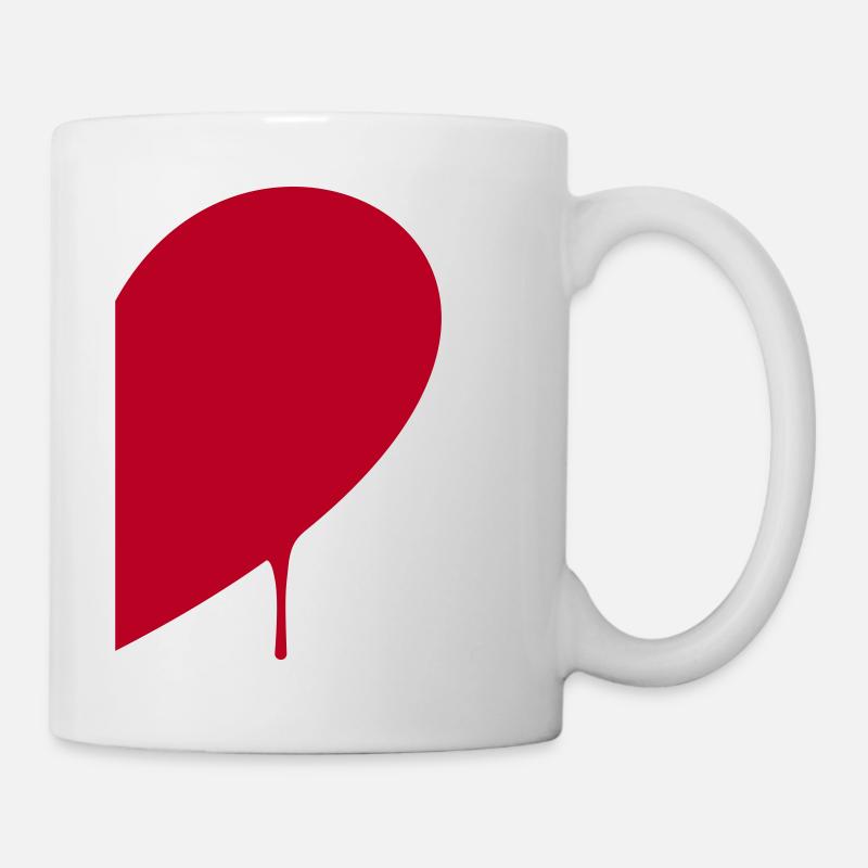 Half Heart Man - Mug - white