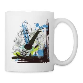 Musik - Tasse - Weiß - Rechts
