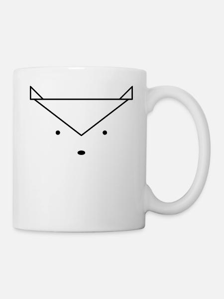 Fuchs - Tasse - Weiß