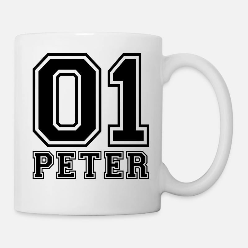 Peter - Name - Mug - white