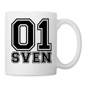Sven - Name - Tasse - Weiß - Rechts
