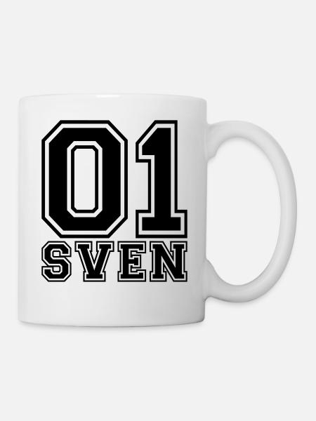 Sven - Name - Tasse - Weiß