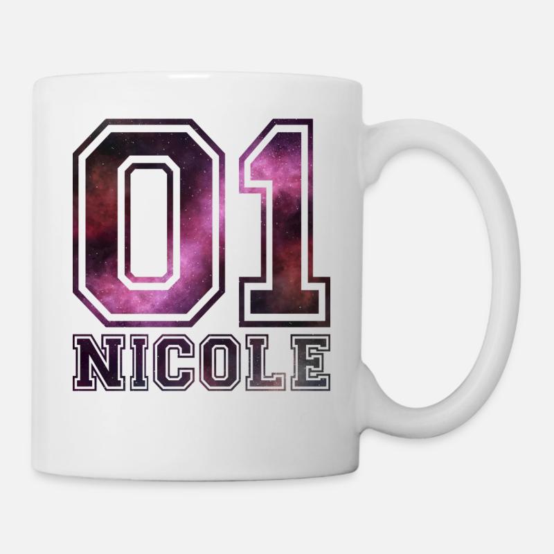 Nicole name - Mug - white