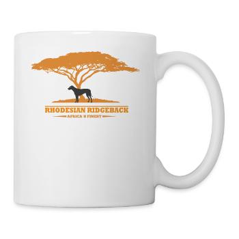 Rhodesian Ridgeback Design - Tasse - Weiß - Rechts