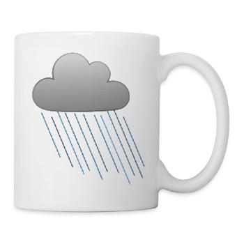 Regenwolke 2 - Mug - white - Right