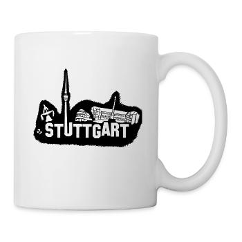 STUTTGART - Tasse - Weiß - Rechts