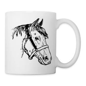 horse199 - Tasse - Weiß - Rechts