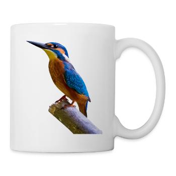 eisvogel - Tasse - Weiß - Rechts