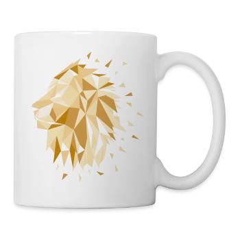 Lion - Mug blanc - blanc - Droite