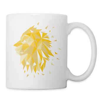 Lion - Mug blanc - blanc - Droite