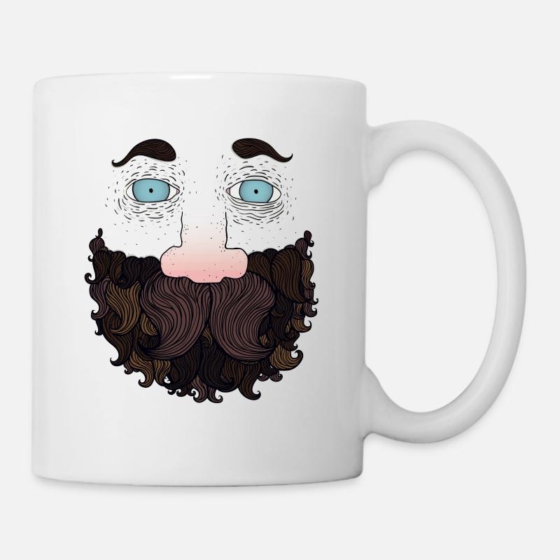 Beard Kerl - Tasse - Weiß