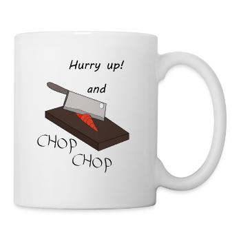 Chop Chop - Mug blanc - blanc - Droite