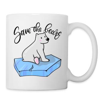 Save the bears - Save the bears - Mug - white - Right