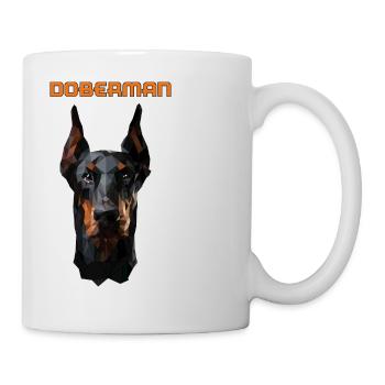 DOBERMAN - Mug blanc - blanc - Droite