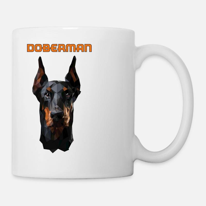 DOBERMAN - Tasse - Weiß