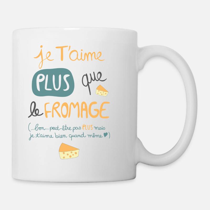 fromage - Mug blanc - blanc