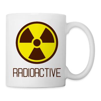 radioactive - Mug - white - Right