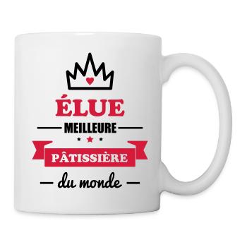 Meilleure pâtissière - patisserie - Mug blanc - blanc - Droite