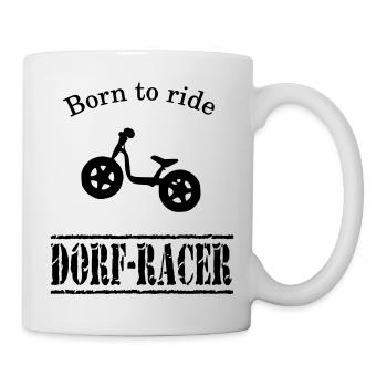 Laufrad Dorf Racer VECTOR - Tasse - Weiß - Rechts