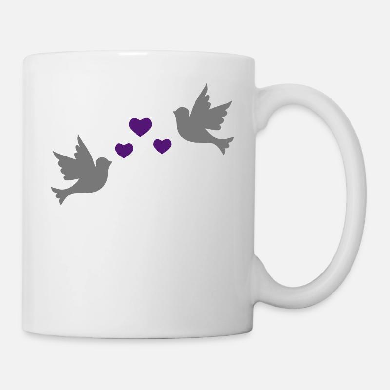 amour - Mug blanc - blanc
