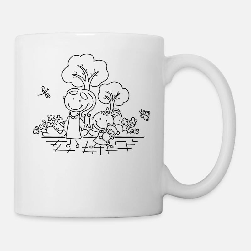 enfants - Mug blanc - blanc