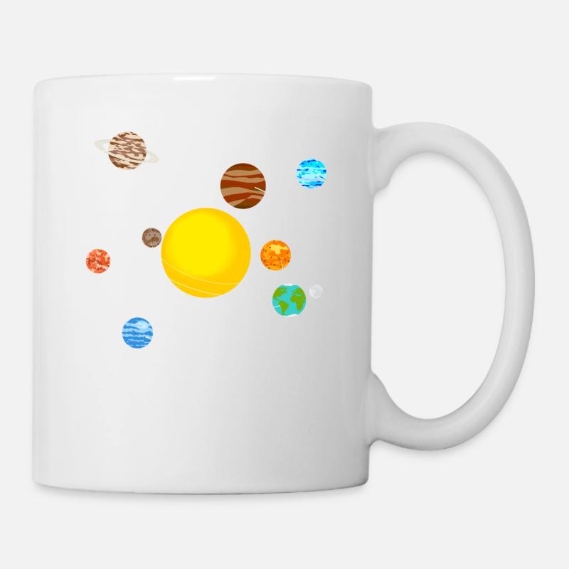 solar system - Mug - white