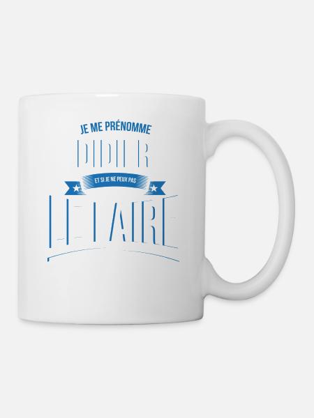 Didier personne ne peut cadeau - Mug blanc - blanc