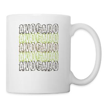 avocat alerte - Mug blanc - blanc - Droite