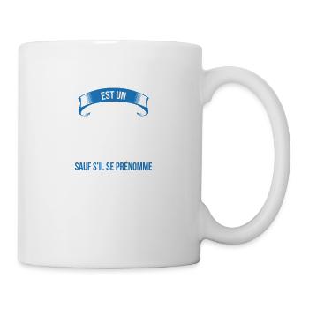 Jean-Louis idéal mythe cadeau noël - Mug blanc - blanc - Droite
