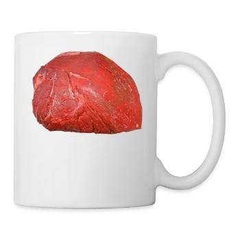bbq barbecue grillen burger beef bacon steak spare - Tasse - Weiß - Rechts