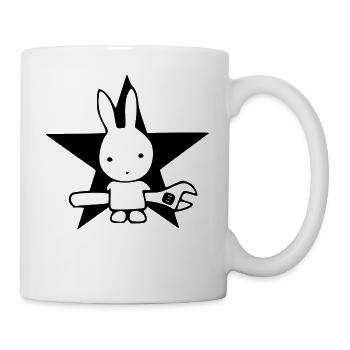 Bunny KFZ - Tasse - Weiß - Rechts
