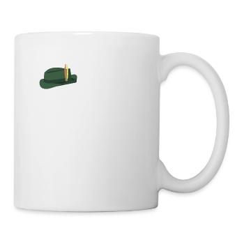 SCHLAF RÄUBER KINDER SCHLAFLOS KINDER SPRUCH KIND - Tasse - Weiß - Rechts