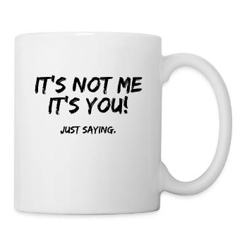 Just making a point - Mug - white - Right