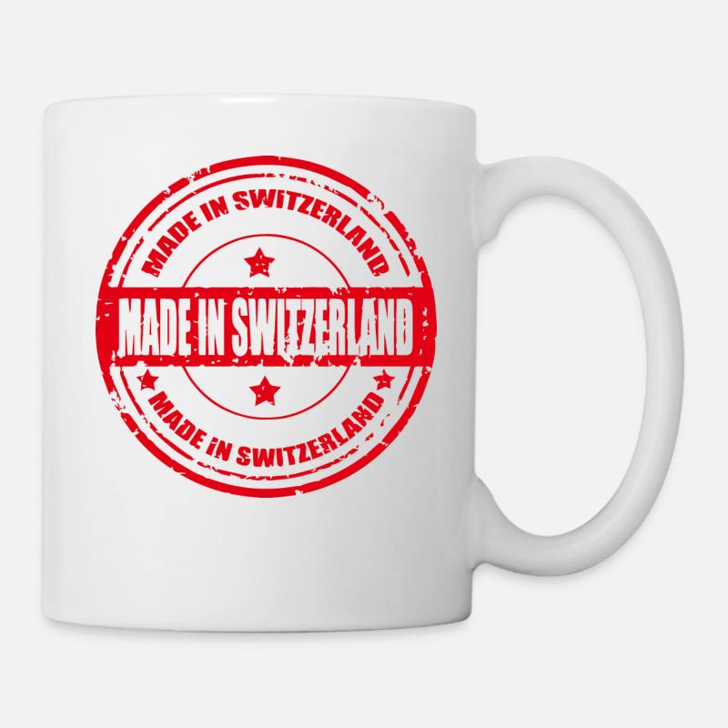 swiss made - Mug - white