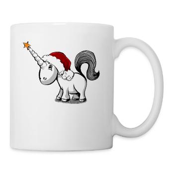 Unicorn Christmas - Mug - white - Right
