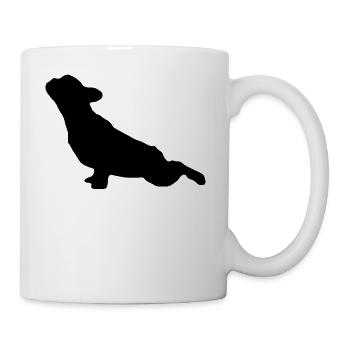 French Bulldog Yoga - Mug - white - Right