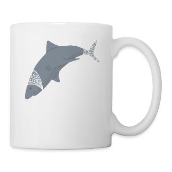 ARCTIC SHARK - Tasse - Weiß - Rechts