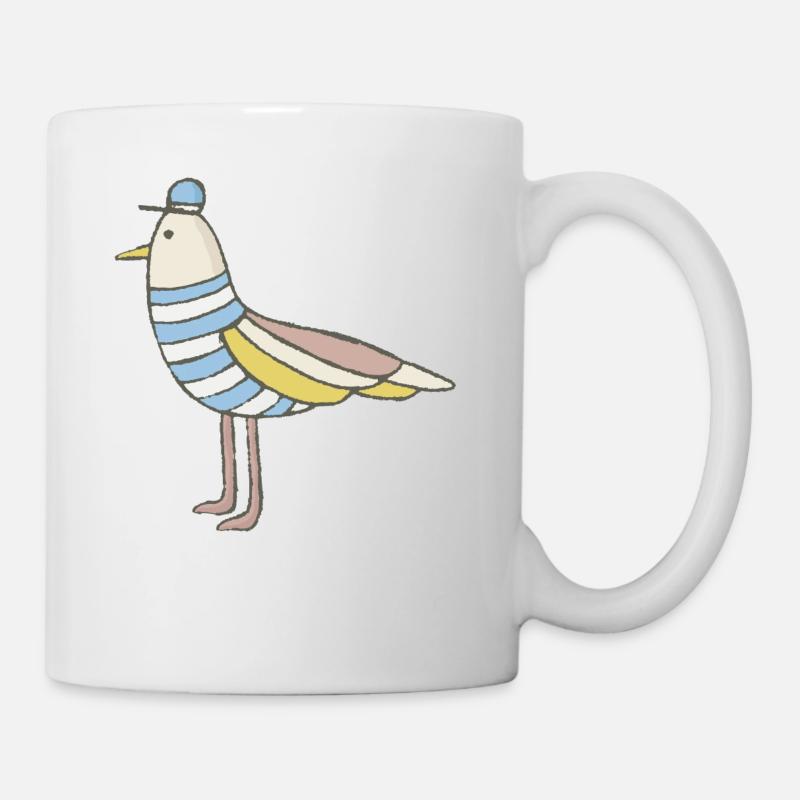 Möwe - Tasse - Weiß